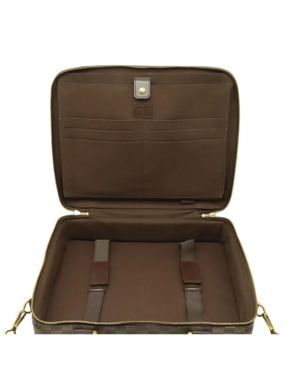 Louis Vuitton Damier Porte Ordina Tour Savana Business PC Case 2-Way Shoulder